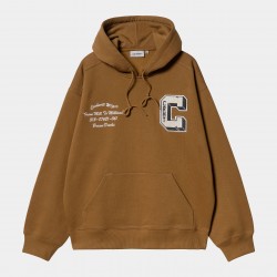 CARHARTT WIP HOODED BROWN...